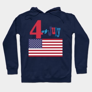 4th Of July & Summer Party Patriotic USA flag Decoration and Gifts. Hoodie